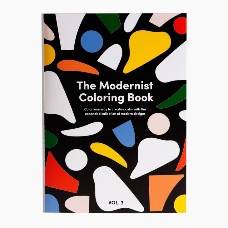 Modernist Coloring Book Vol. 3 by Poketo