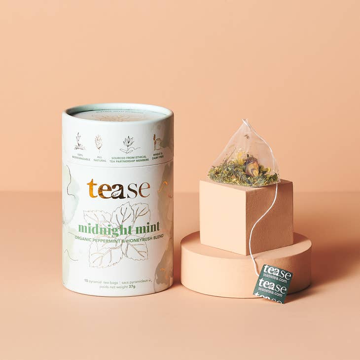 Midnight Mint | All Natural Organic Tea Blend by Tease