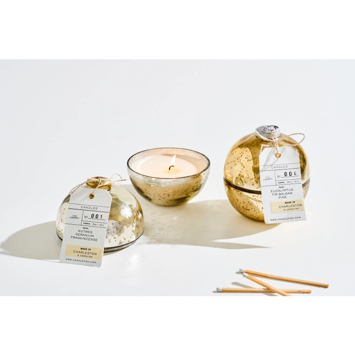 No. 1 Ornament Candle (Silver)