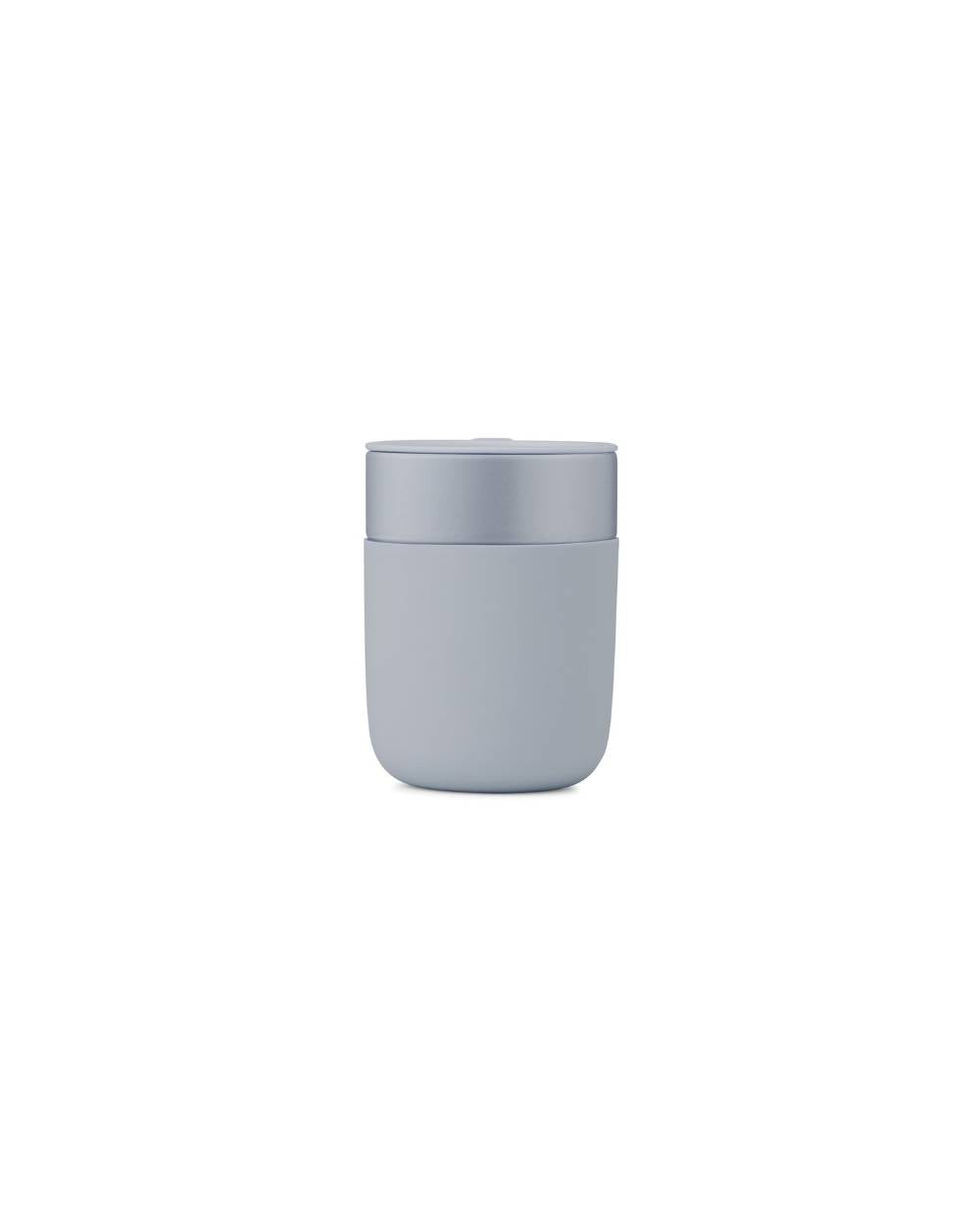 Ceramic Reusable Coffee Porter Mug (Gray Slate)