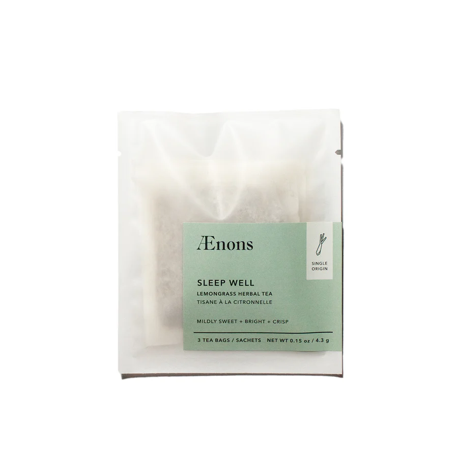 Sleep Well Lemongrass Herbal Tea, Single Origin Herb