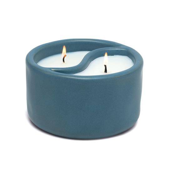 Paddywax Yin-Yang Scented Candle in Royal Blue
