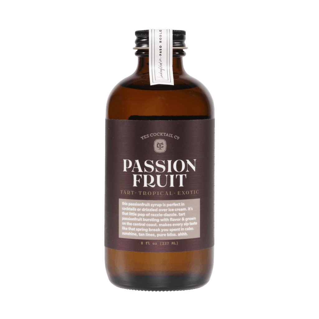 Passion Fruit Syrup By YES COCKTAIL CO.