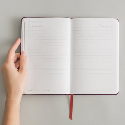 Today Planner (Plum) by LETTERFOLK