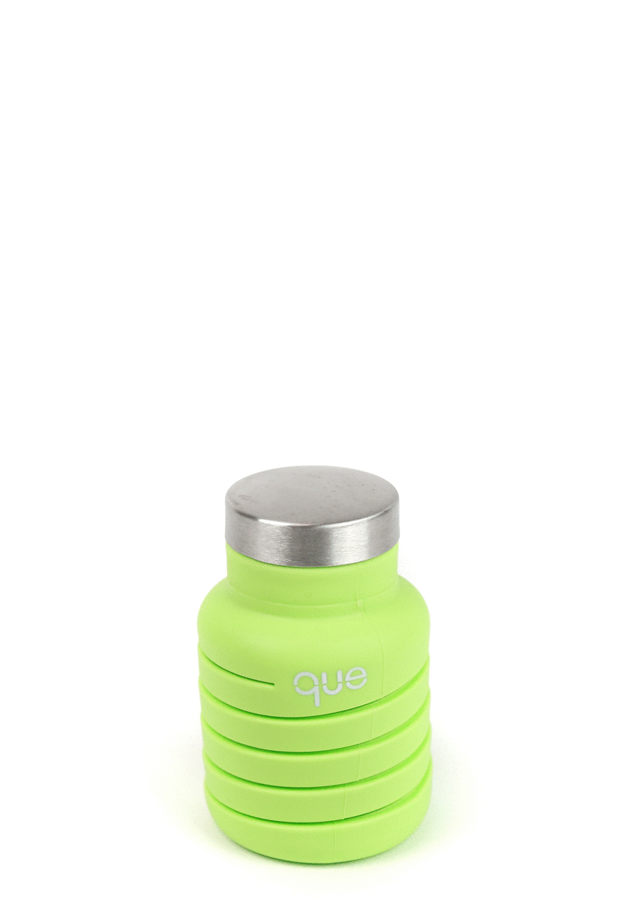 The Collapsible Bottle (Lime Green) By Que Factory