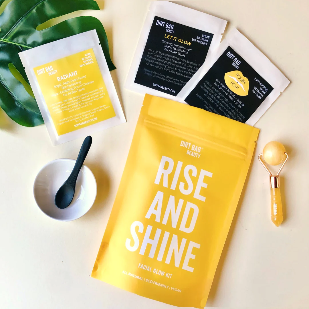 Rise and Shine Vegan Facial Glow Kit