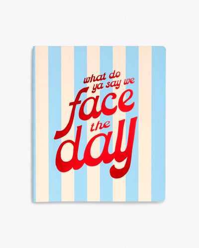 WEEKLY UNDATED PLANNER - FACE THE DAY By Ban.do