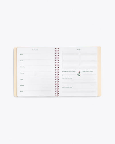 WEEKLY UNDATED PLANNER - FACE THE DAY By Ban.do