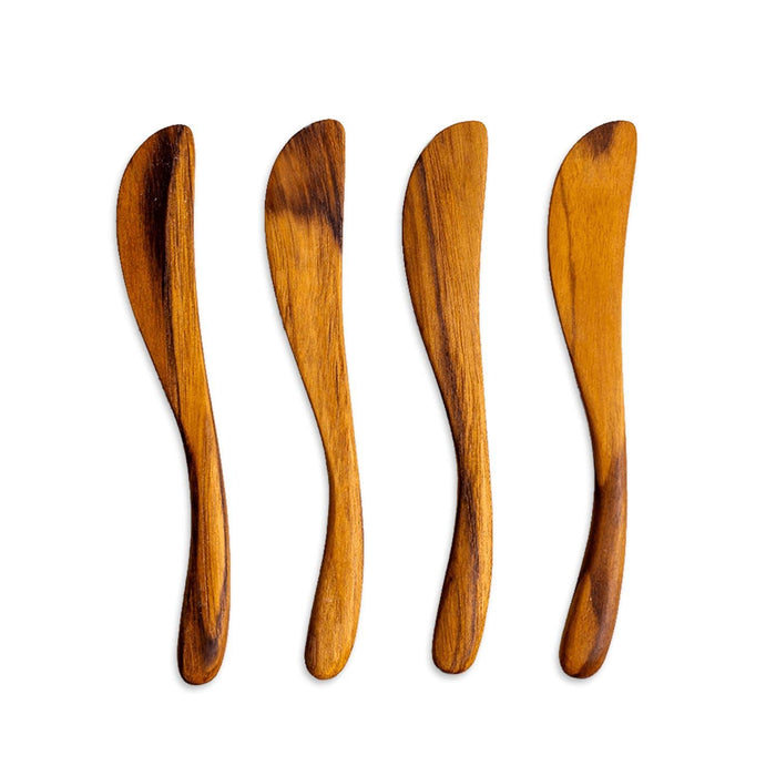 Iviss Teak Mini Spreaders, Set of 4 by By behome