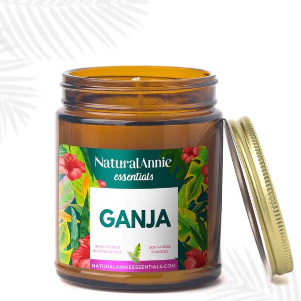 Ganja Scented Soy Candle by NaturalAnnie Essentials