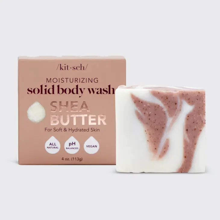 Shea Butter Solid Body Wash Bar By KITSCH