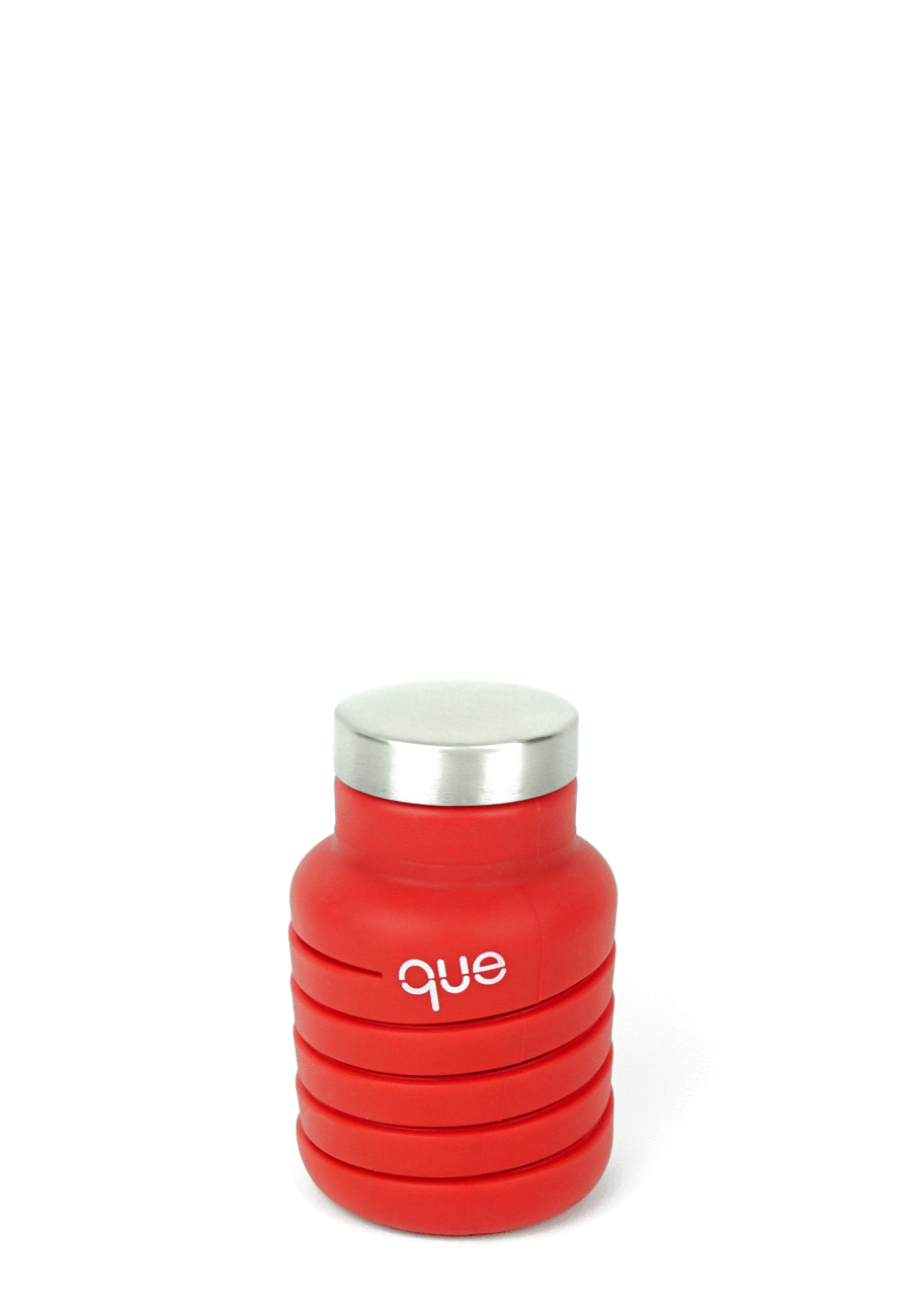 The Collapsible Bottle (Red) by Que Factory