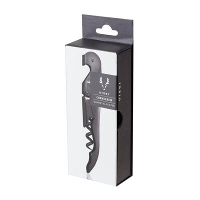 Gunmeral Black Double Hinged Corkscrew By VISKI